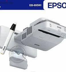 بروجيكتور Epson 695wi التفاعلى مع القلم والريموت