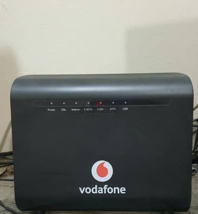 راوتر فودافون V+VDSL استعمال خفيف جدا بكل مشتملاته