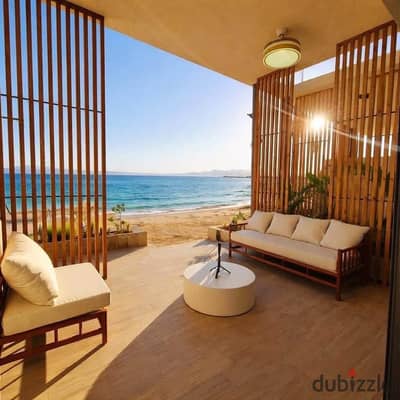 شاليه لقطة للبيع في Silver Sands سيدي حنيش من ORA بتشطيب Ultra Super Lux وفيو مفتوح ومميز على البحر واللاجون