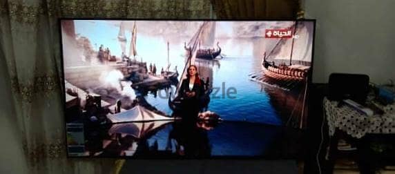 تيلفزيون  LG 65  بوصة بحالة الجديدة