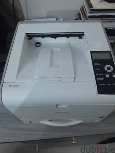 Printer Ricoh Sp 4510 أبيض وأسود