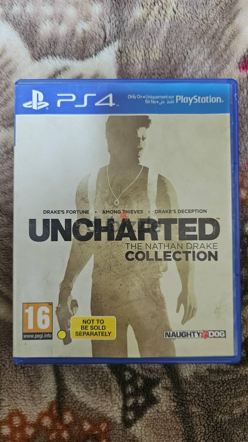 Gta v & uncharted collection cd 1