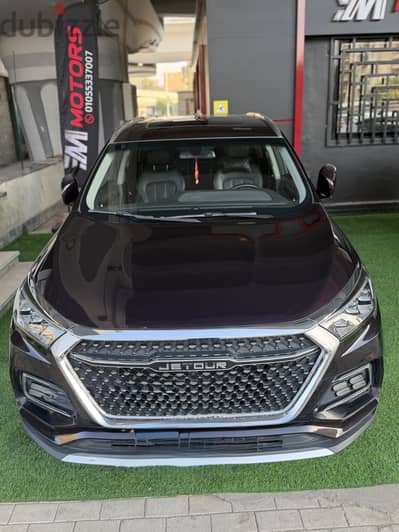 Jetour X95 2023 لون بنفسجي رخصة سنة