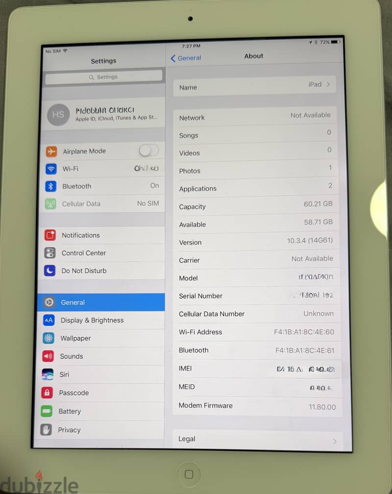 iPad 4 2