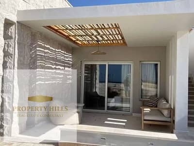 شاليه باقل سعر وبخصم مميز 24% في هايد بارك الساحل الشمالي بموقع مميز sea view بتشطيب كامل