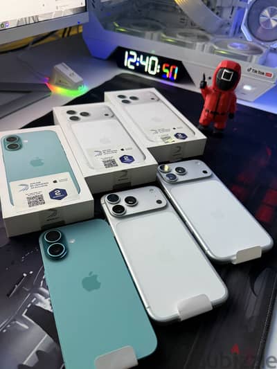 iPhone 17 pro max silver 256g