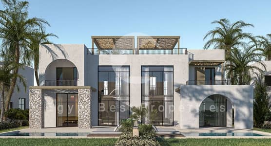 First Row Lagoon Twin Villa | 4BR | View on Lagoon | Fully Finished | Only 5% Downpayment & Up to 7 Years Installment First Row Lagoon Twin Villa | 4BR | View on Lagoon | Fully Finished | Only 5% Downpayment & Up to 7 Years Installment