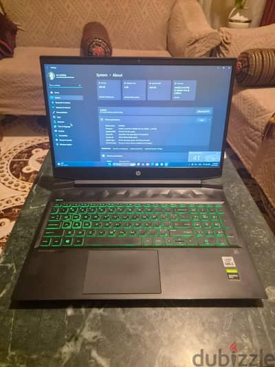 hp Pavilion gaming 16 i5 10th 256gb 20gb ram للبيع أو البدل بموبيل