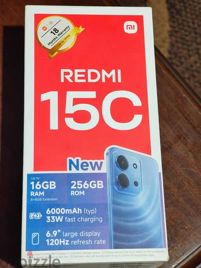 شاومي موديل ريدمى 15c
