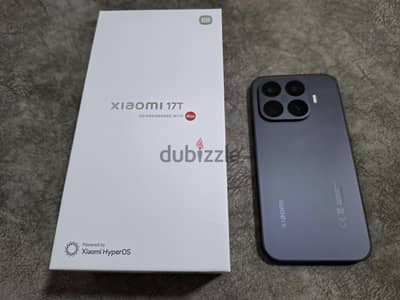 Xiaomi 17T 12/256 Black | كسر زيرو | ضمان محلي | بدون ضريبة
