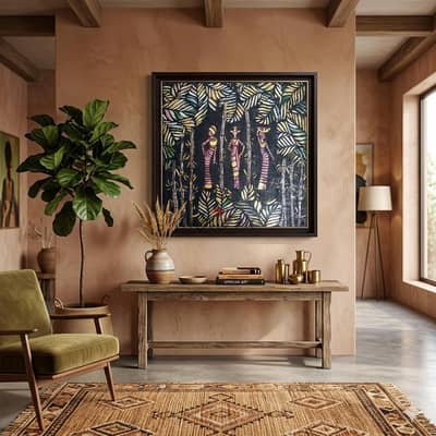 original artwork, abstract. ,mixed media