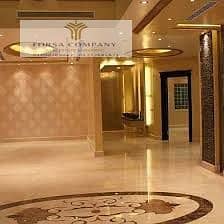 Code 1849 Apartment for sale 135 m Tanta St. Kafr Essam next to Hyper Al-Safaa and Al-Marah Fifth and last floor Super Lux 3 rooms Super Lux