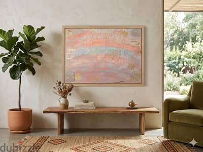 original artwork, abstract, calligraphy, mixed media