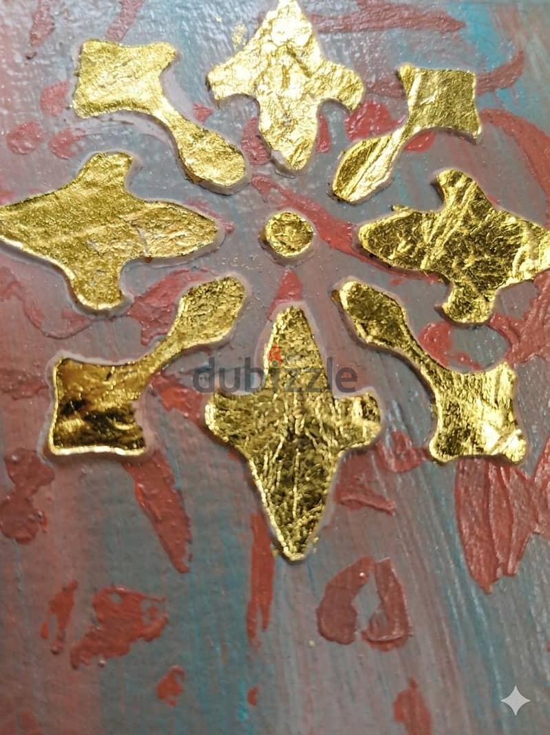 original artwork, abstract, calligraphy, mixed media 5