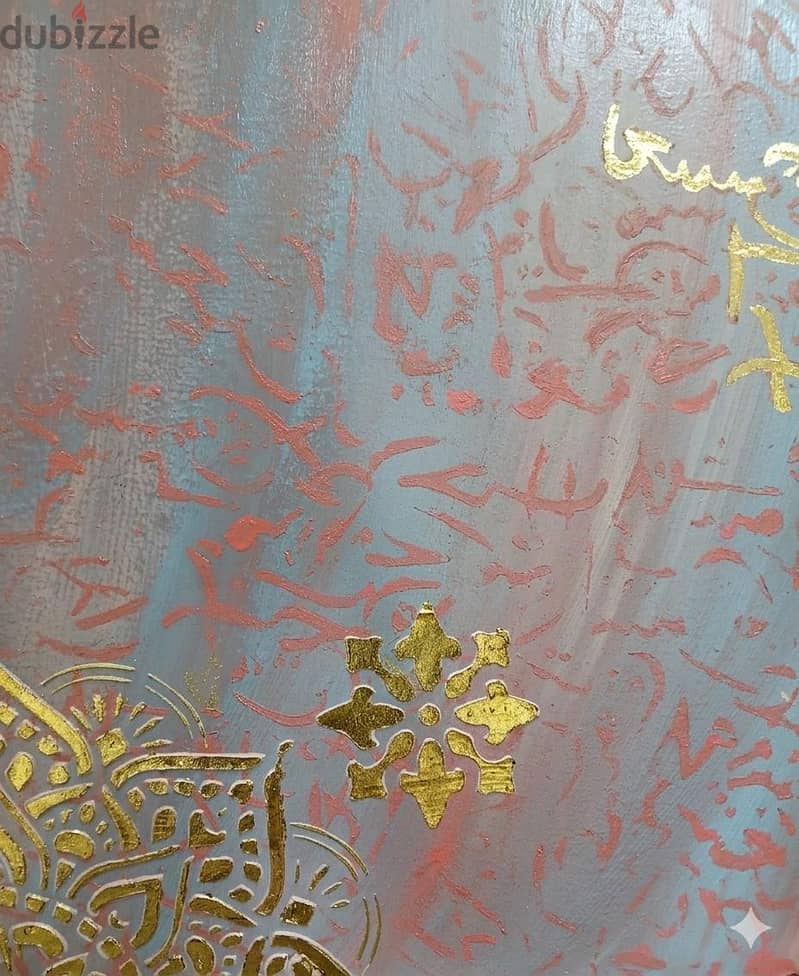 original artwork, abstract, calligraphy, mixed media 8