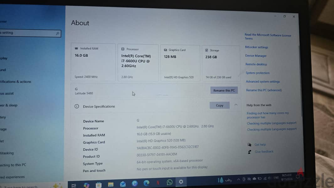 Dell Latitude 5480 4