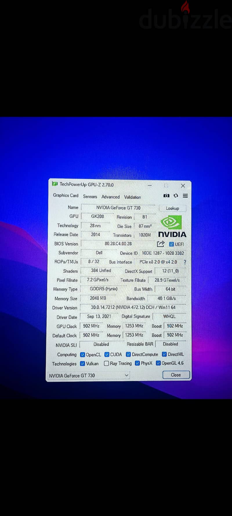 gt730 ddr5 2