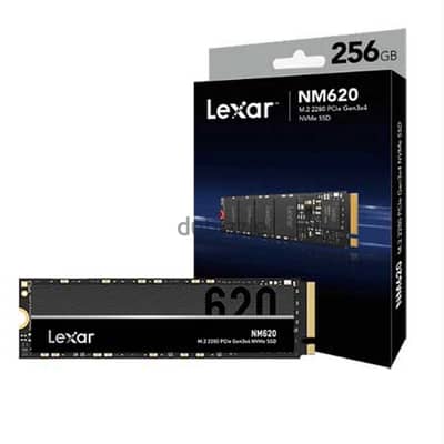 هارد M. 2 NVMe سريع Lexar NM620 سعة 256GB بحالة ممتازة