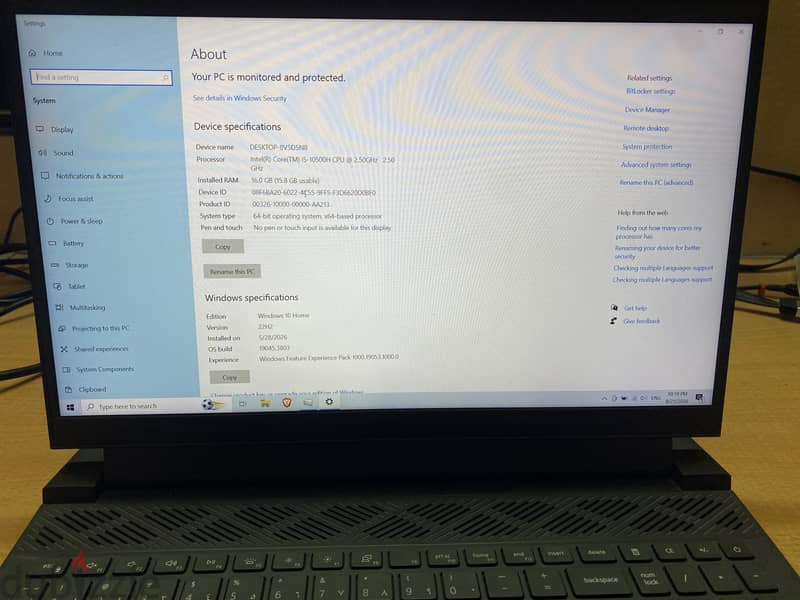 Dell G15 5510 1