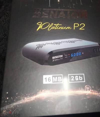 ريسيفر سيناتور بلاتينيوم P2 واي فاي داخلي 2 رام ذاكره 16