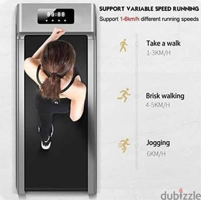 Black Walking Pad / Under Desk Treadmill AI-113