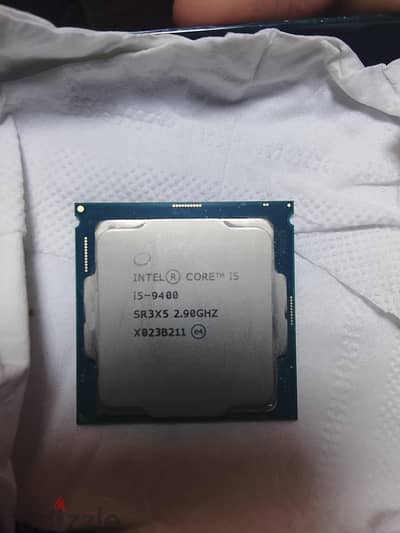 معالج Intel Core i5-9400 2.9GHz - 6 أنوية - بحالة ممتازة -