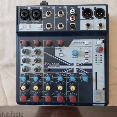 Soundcraft note pad 8EFX