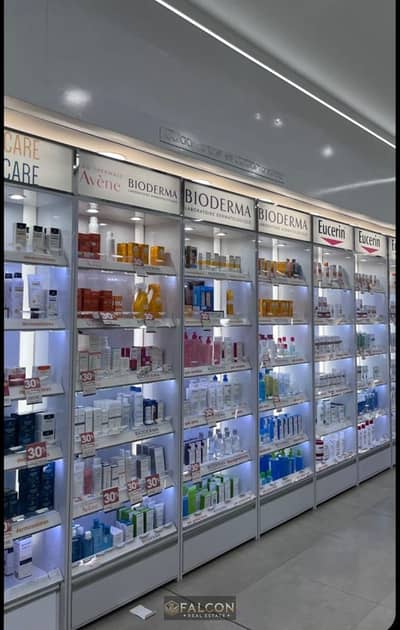 Pharmacy for sale in Fifth Settlement, serving 27 clinics, in the heart of a densely populated area, at the lowest price in the market.