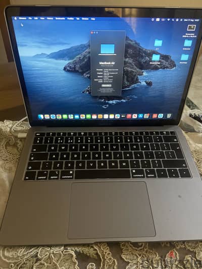 MacBook Air Retina 13-inch – 2018 استعمال خفيف استيراد من بريطانيا