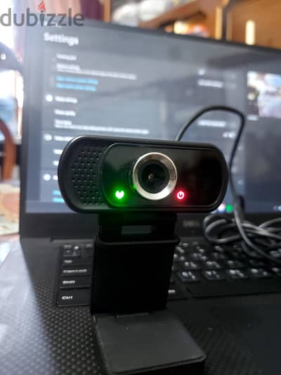 Webcam H16 1080p 60FPS جديدة بالكرتونة