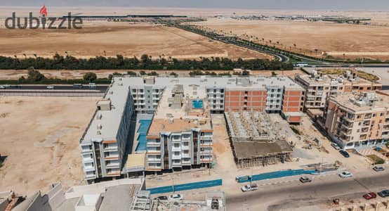 Delivery date with in 6 months for Apartment for sale in Hurghada with installments on 48 month