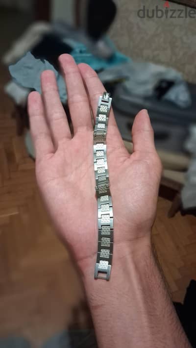 سلسلة lacoste silver فضه