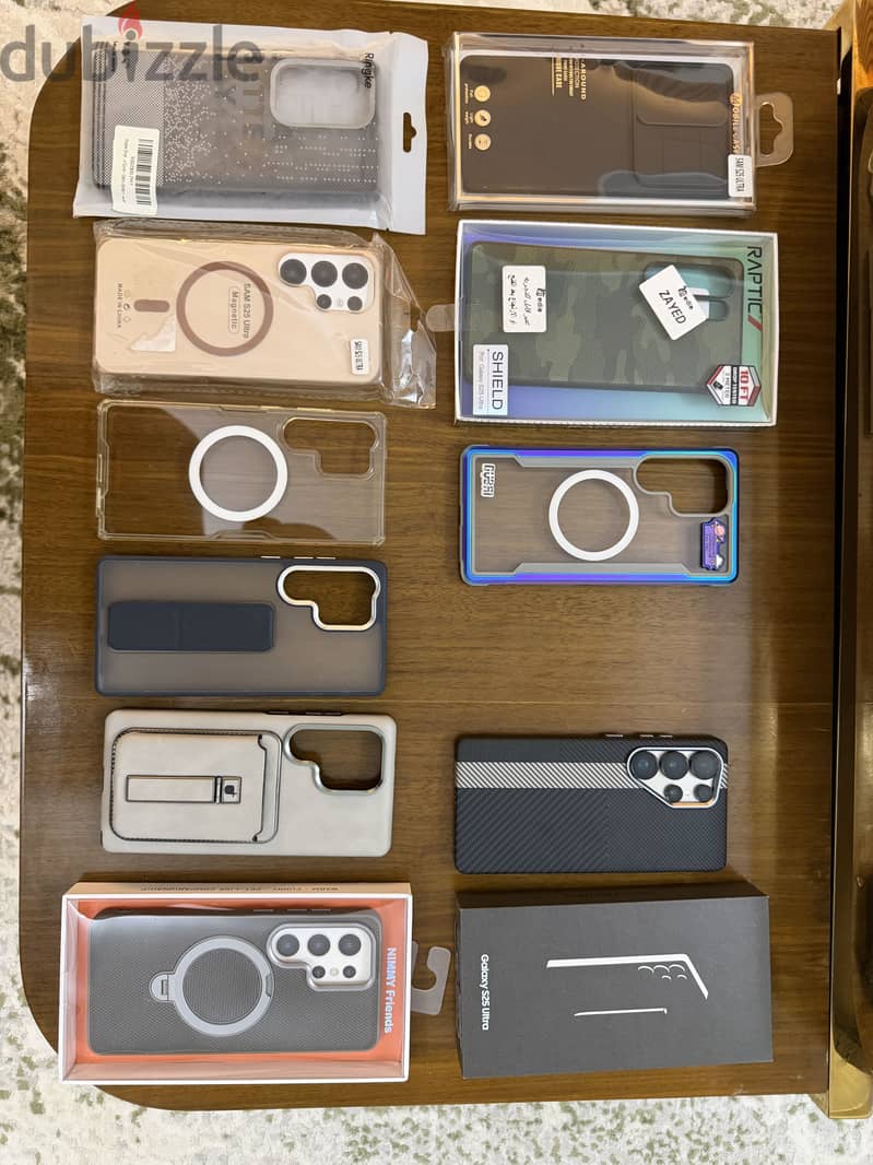 Samsung S25 Ultra Covers For sale like a new 10