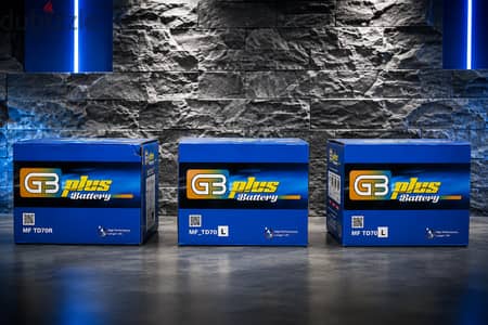 متوفر الان بمعرض چيمكو بطارية 70 امبيرجي ثري G3 PLUS .  افضل جوده . 