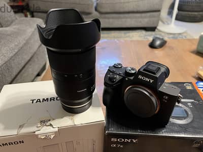 Sony a7iii (shutter 2000) + Tamron 28-75 lens