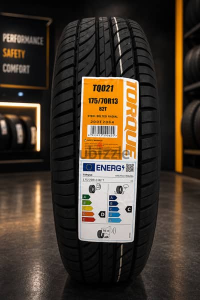 متاح إطارات Torque تورك الصينى برعاية الاتحاد الأوروبي مقاس 13/175/70