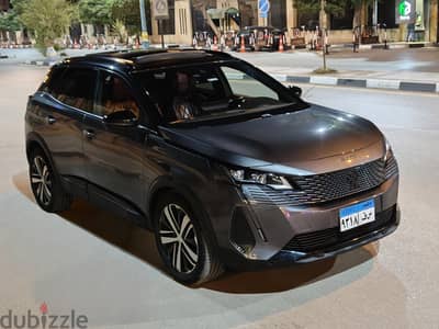 بيجو 3008 / 2021  الوحيده بلاك باك