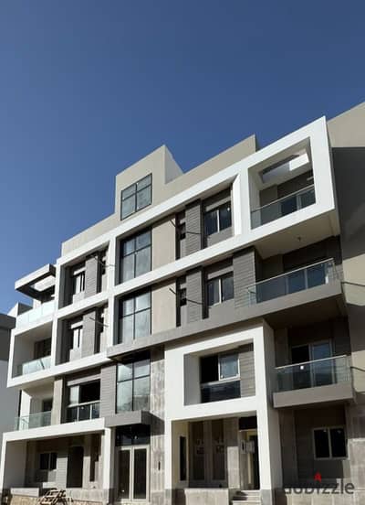 A semi-finished 3 rooms apartment for sale, ready to visit, in the Sheikh Zayed, Terrace Compound