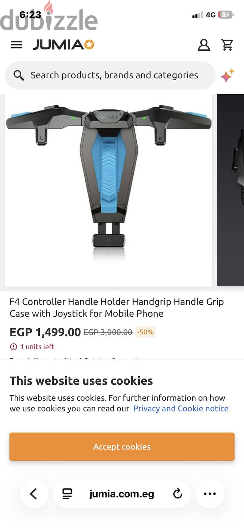 Joystick gamesir-F4 3