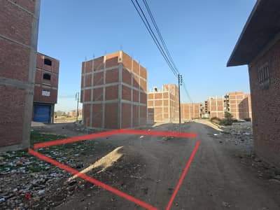 قطعة أرض قيراط بحي مبارك الزقازيق