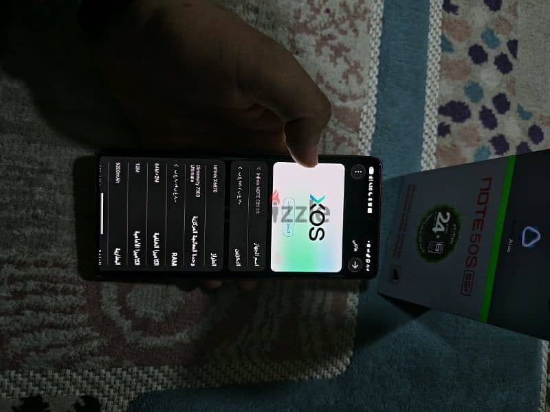 infinix note 50s 10