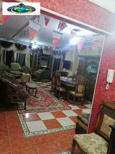 Furnished apartment for rent in Zahraa El Maadi, Section Six