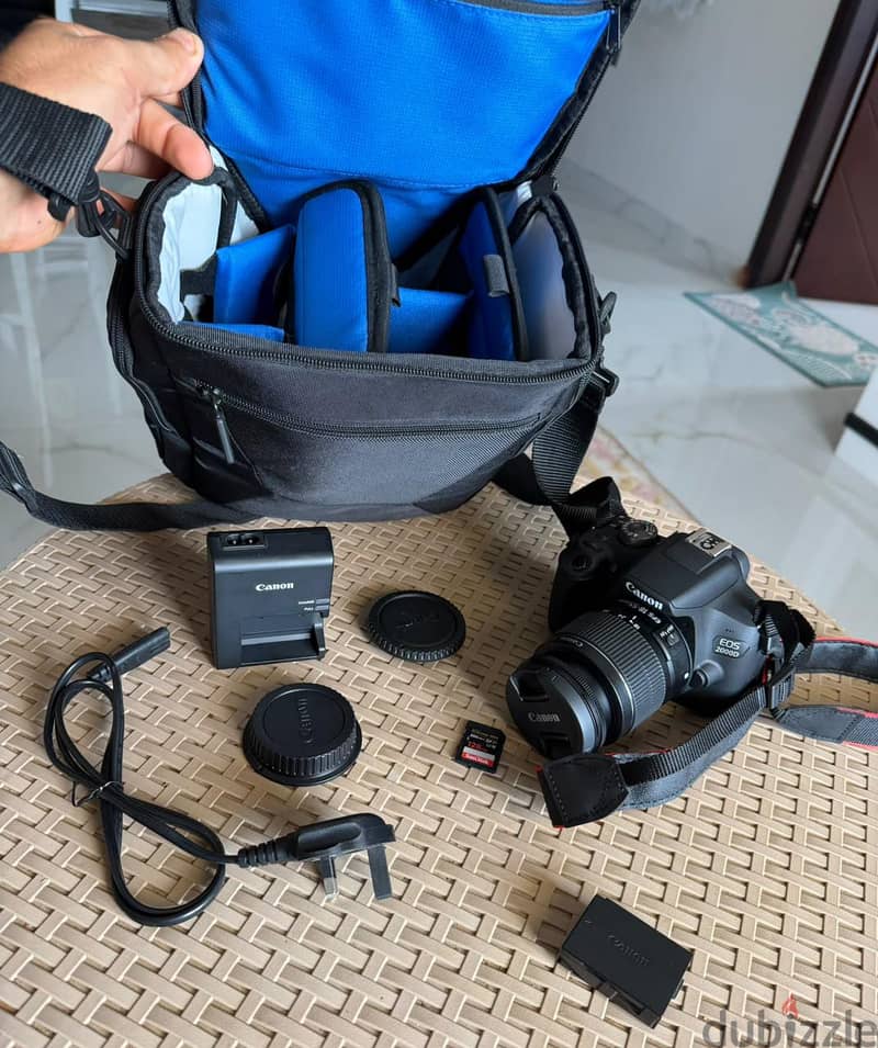 كاميرا كانون Eos 2000d للبيع 3