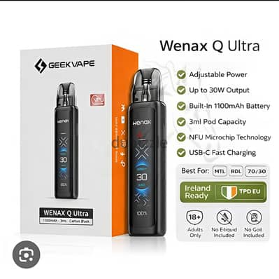 geek vape wenax q ultra pod