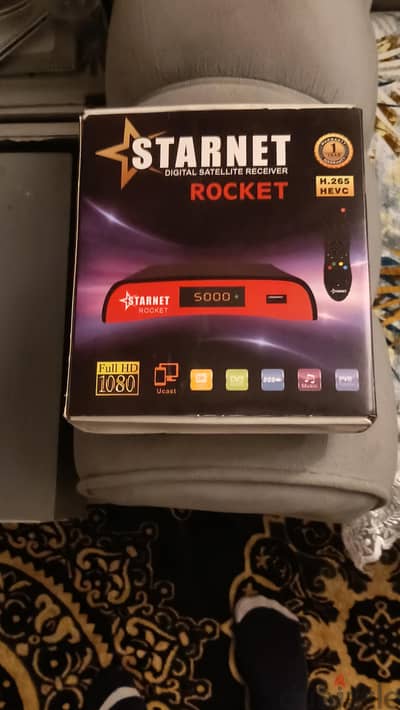 رسيفر  starnet. rooket