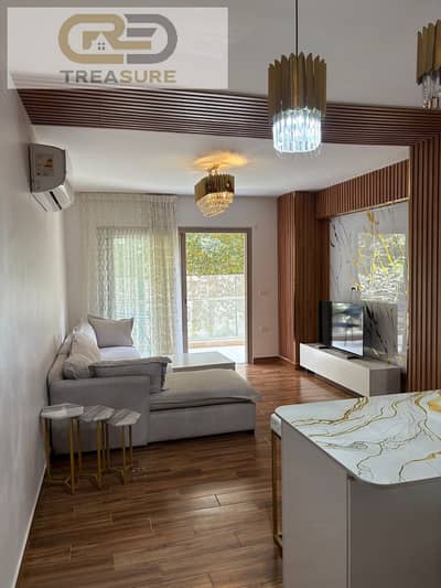 شقه بجاردن مفروشه للايجار في جاليريا مون فالي - القاهره الجديده - Galleria Moon Valley - new cairo