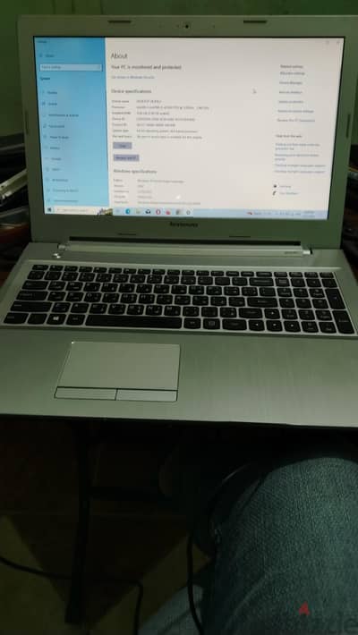 لأب توب لينوفو g70  كور i5  جيل رابع ٢. ٤  رامات ٨ هارد تيرا. . .