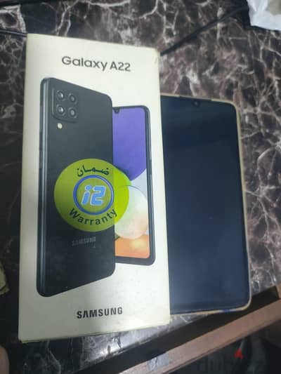 Samsung A22 128GB / 6GB RAM  بالعلبة