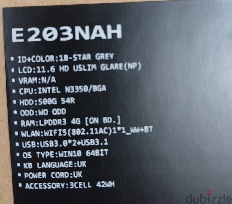 Asus vivobook E203Nah 2