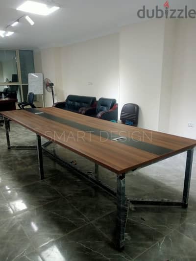 ترابيزة اجتماعات - meeting table - غرفة اجتماعات كامله خشب mdf اسباني